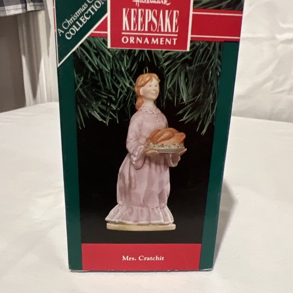 Hallmark Other - NIB Hallmark "Mrs Cratchit” Ornament 1991 Christmas Carol Collection